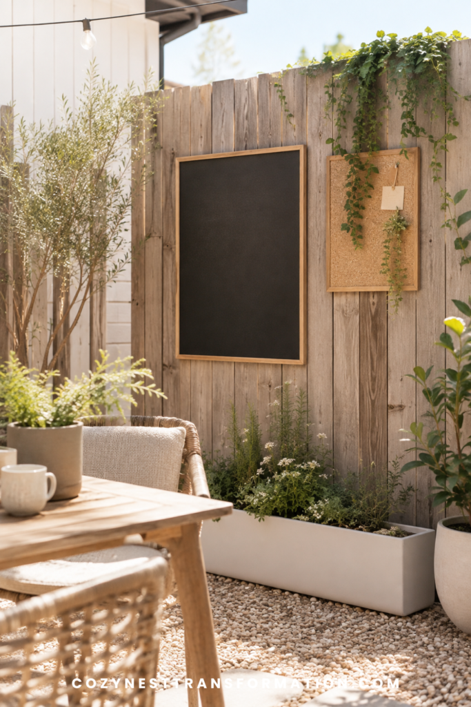 Modern apartment backyard ideas