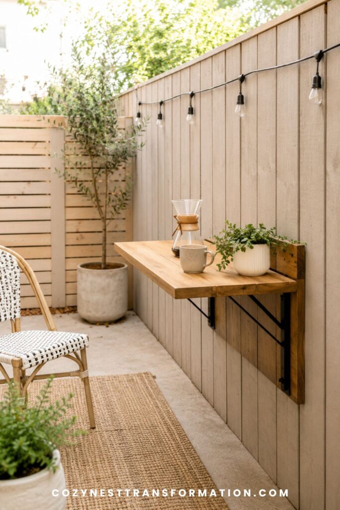 Small apartment backyard ideas