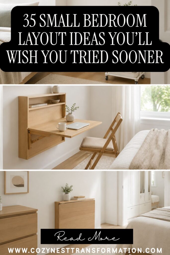 Small bedroom layout ideas