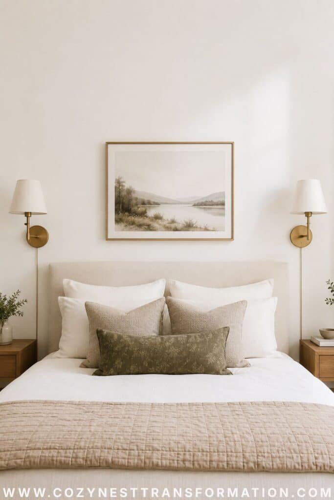 above bed wall decor ideas bedroom wall art ideas