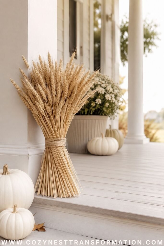 fall front door decor