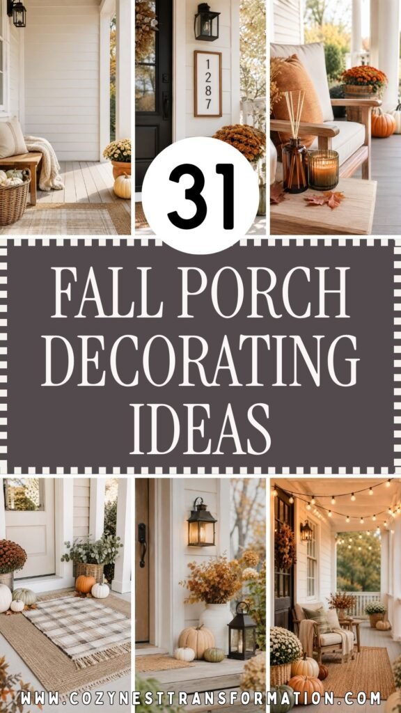 fall porch decorating ideas