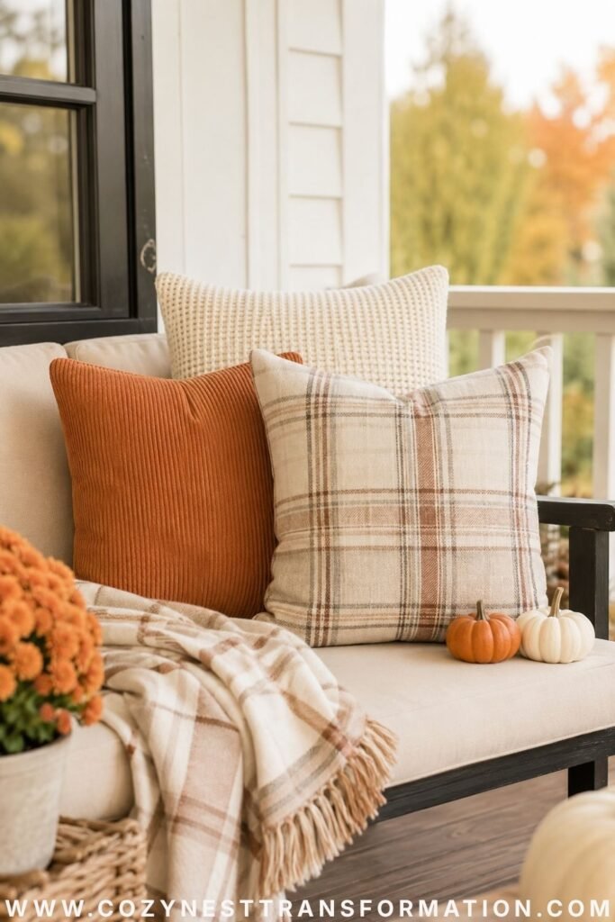 fall porch pumpkin ideas