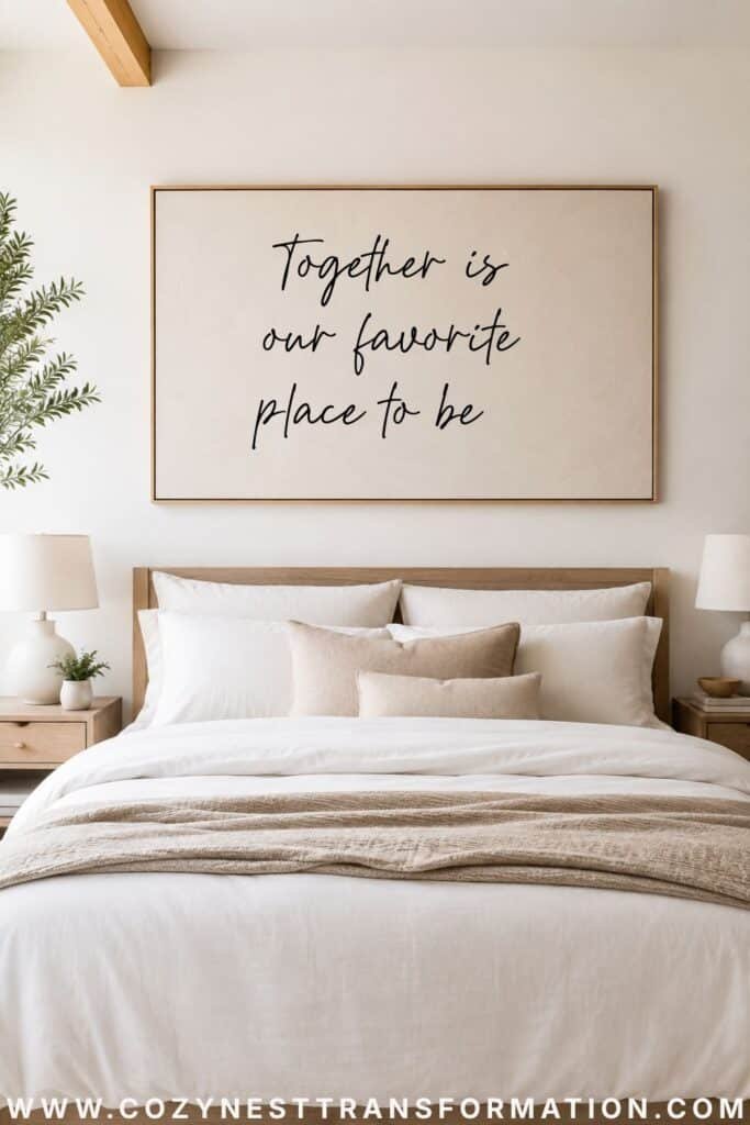 above bed wall decor ideas gallery wall above bed