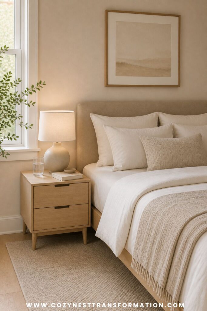 how to make a small bedroom look bigger