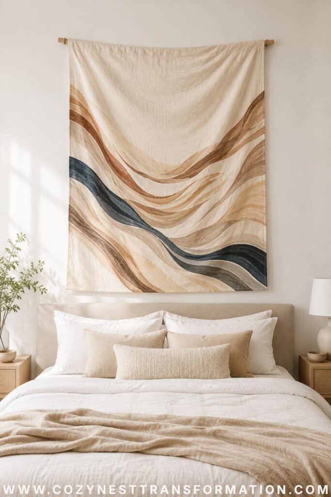 above bed wall decor ideas minimalist above bed decor