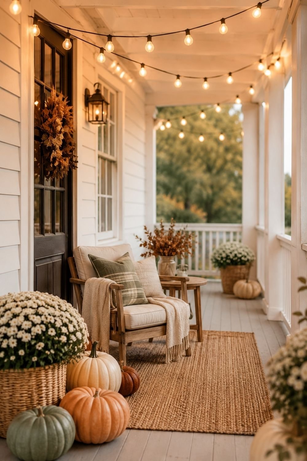 neutral fall porch decor (1)