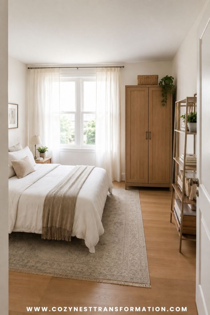 small bedroom layout ideas with storage