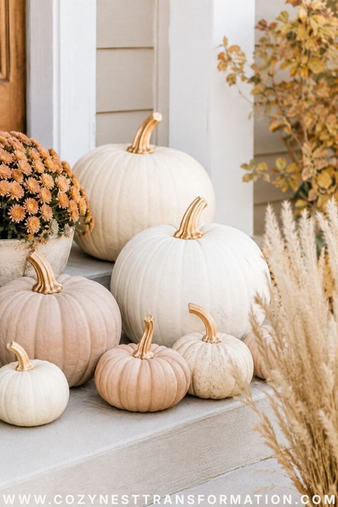 small porch fall decorating ideas
