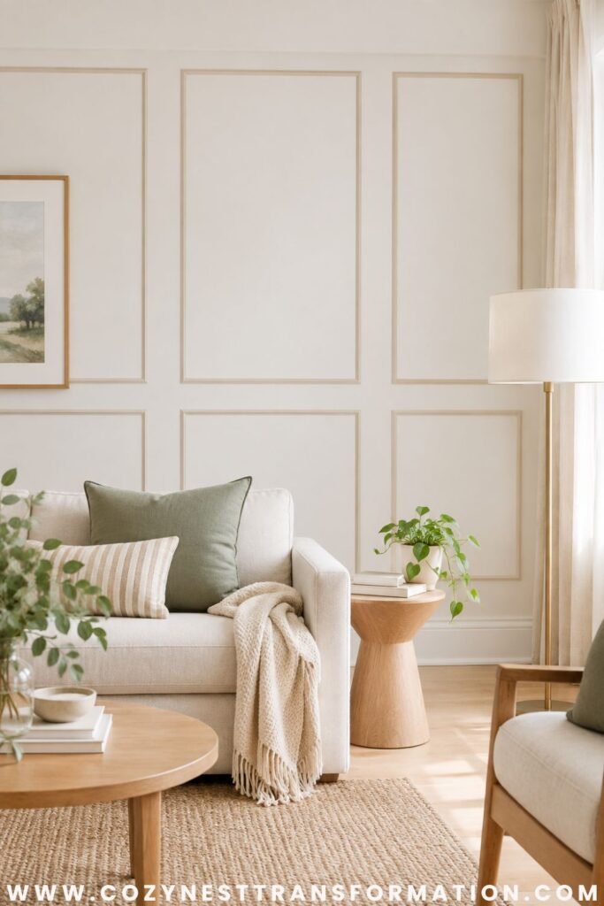 Living room wall decor ideas Blank wall ideas for living room