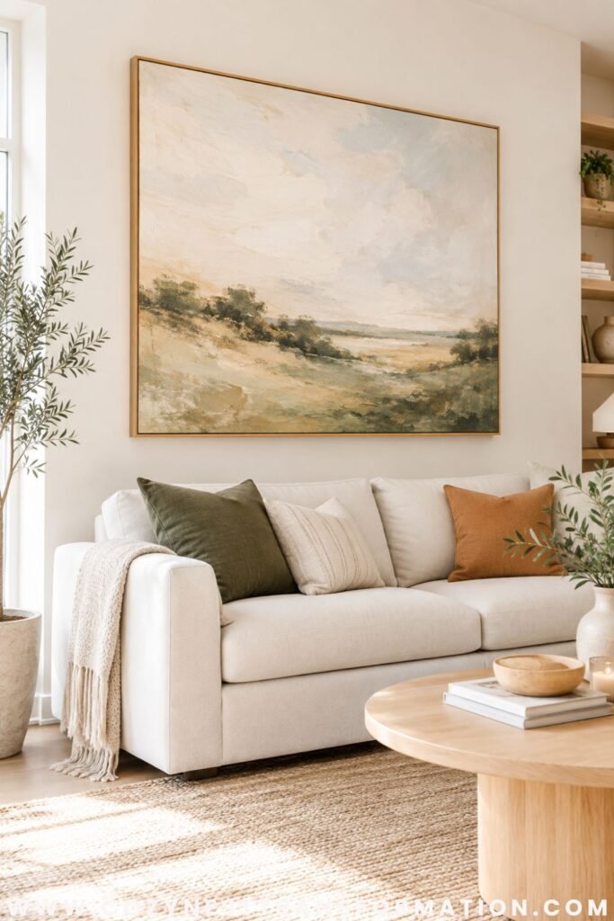 Living room wall decor ideas Cozy living room wall decor ideas