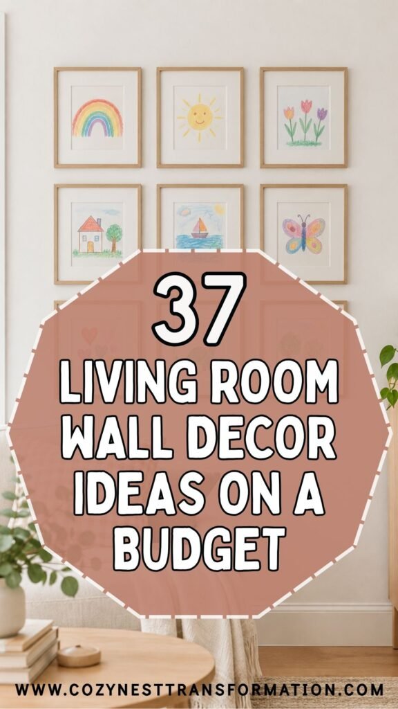 Living Room Wall Decor Ideas on a Budget