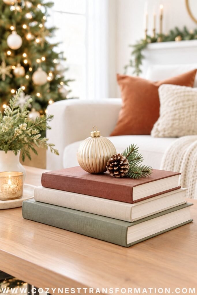 classy Christmas living room decor