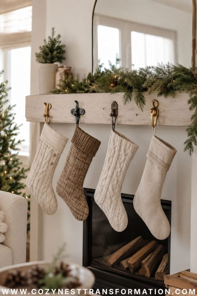 cozy Christmas living room