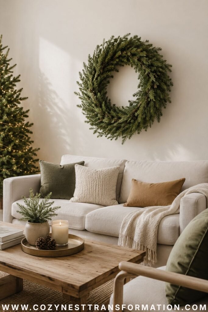 elegant Christmas living room