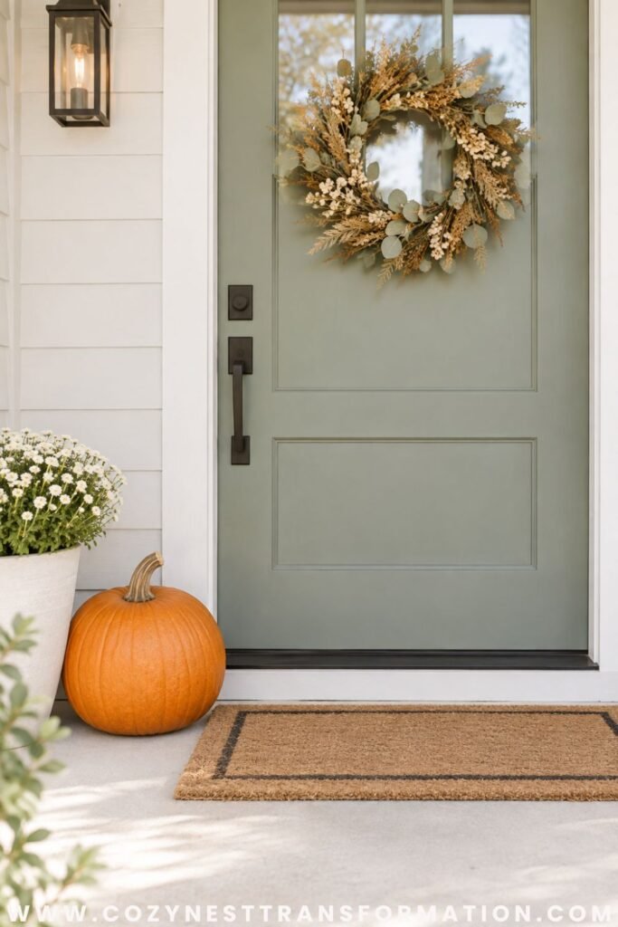 fall front door decor ideas fall door decor ideas