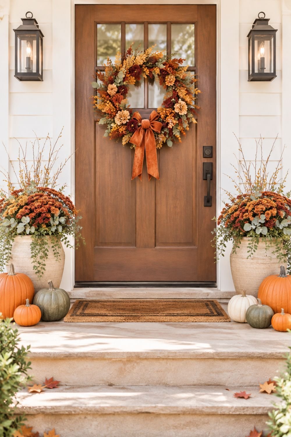 fall entryway decorating ideas