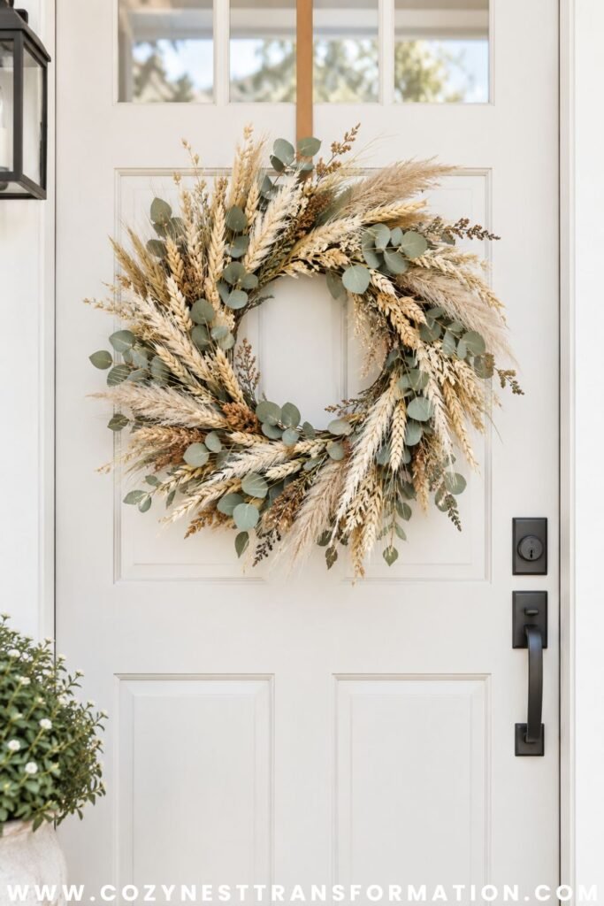 fall front door decor ideas fall front door decor