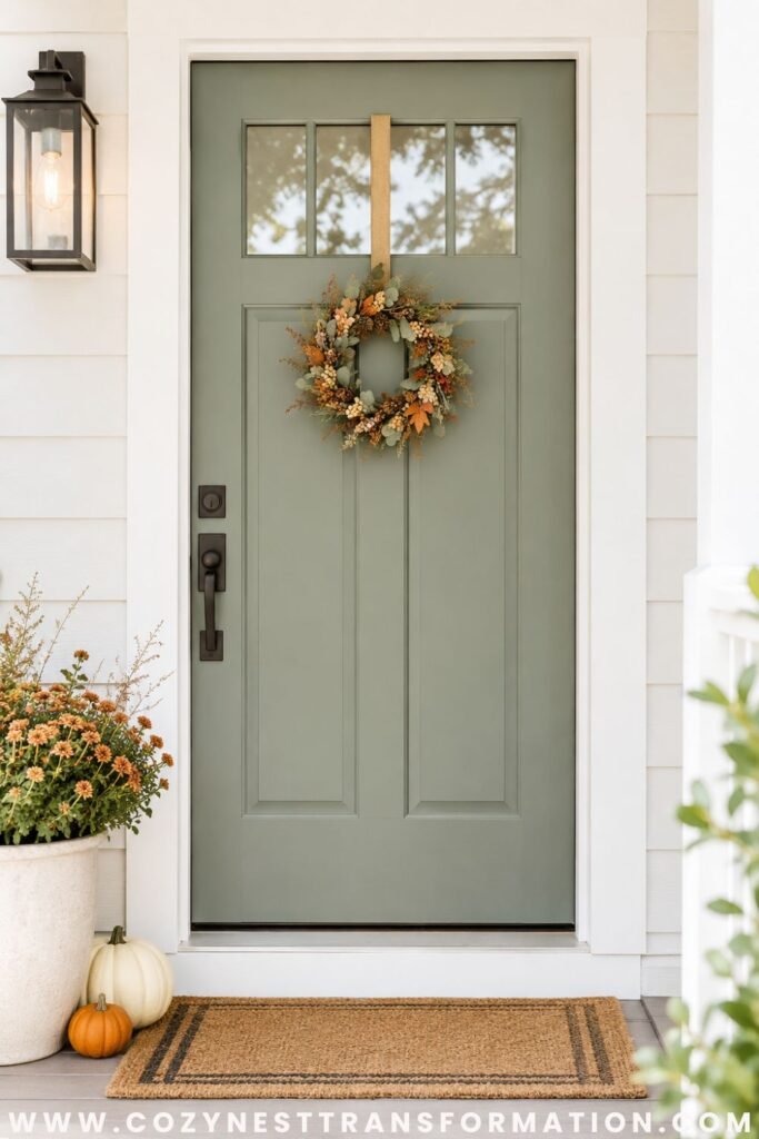 fall front door decor ideas pumpkin front porch decor ideas