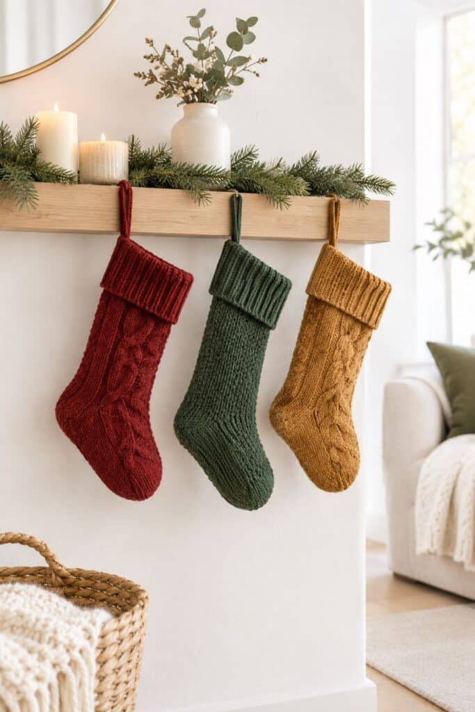 Bright and airy Christmas decor