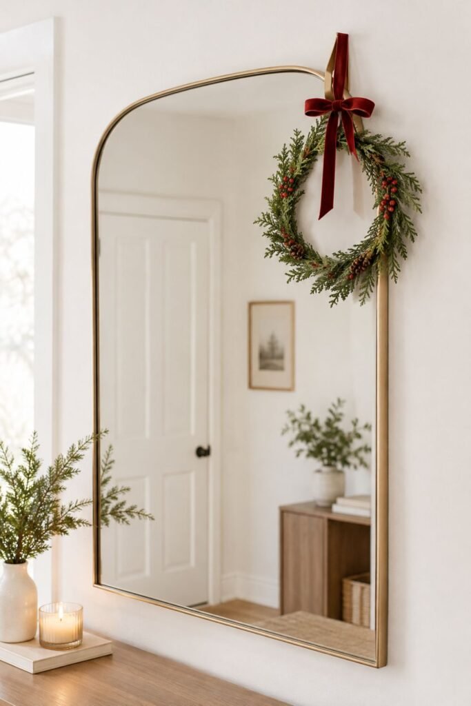 Christmas garland ideas for small spaces