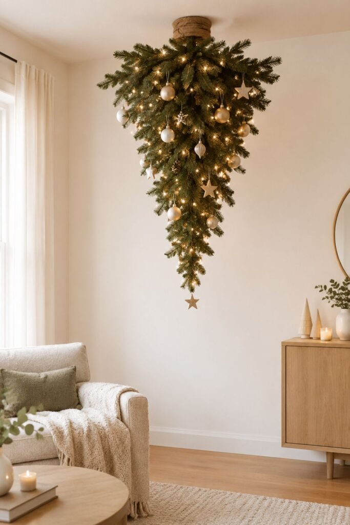 DIY Christmas decorations for small apartments