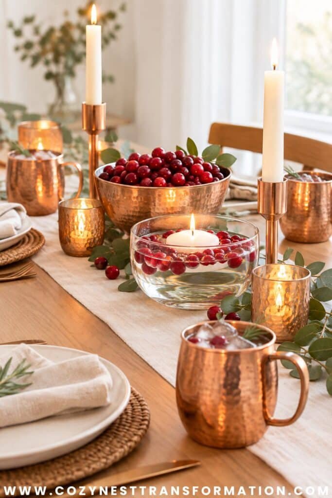 Thanksgiving Tablescape Ideas Elegant Thanksgiving table decor