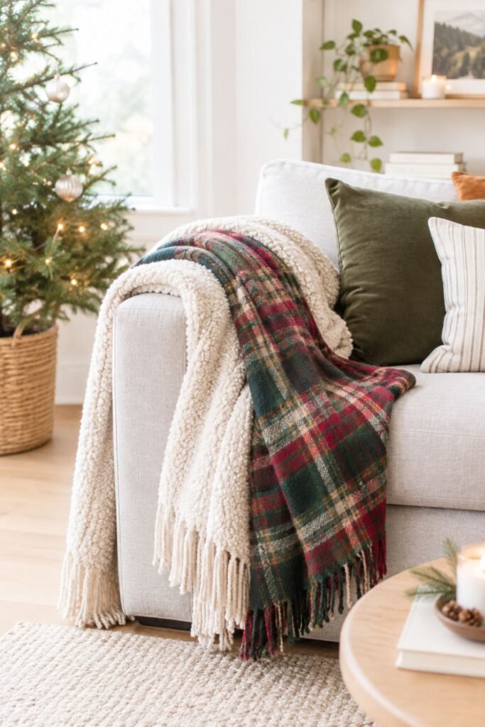 Modern apartment christmas decor ideas