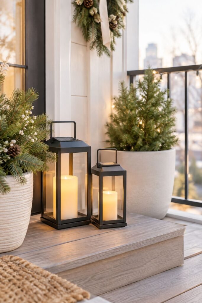 Modern minimalist Christmas decorations