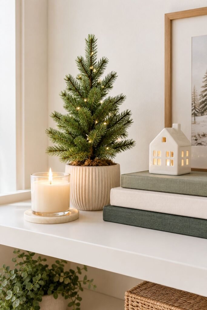 Simple Christmas decor ideas for apartments