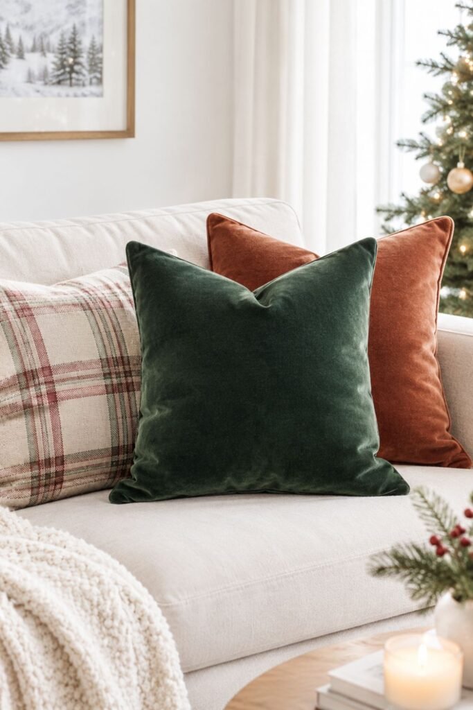 Simple apartment christmas decor ideas