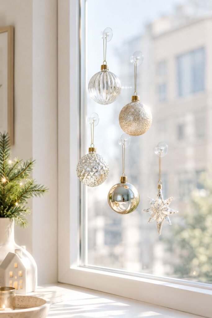 Small living room Christmas decor