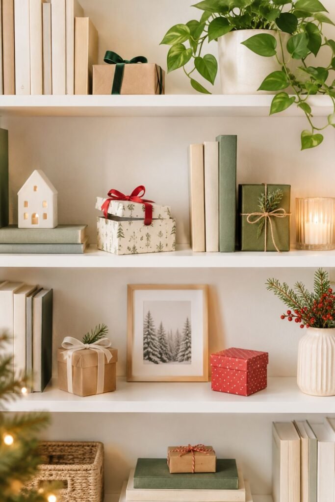 Space-saving Christmas decorations