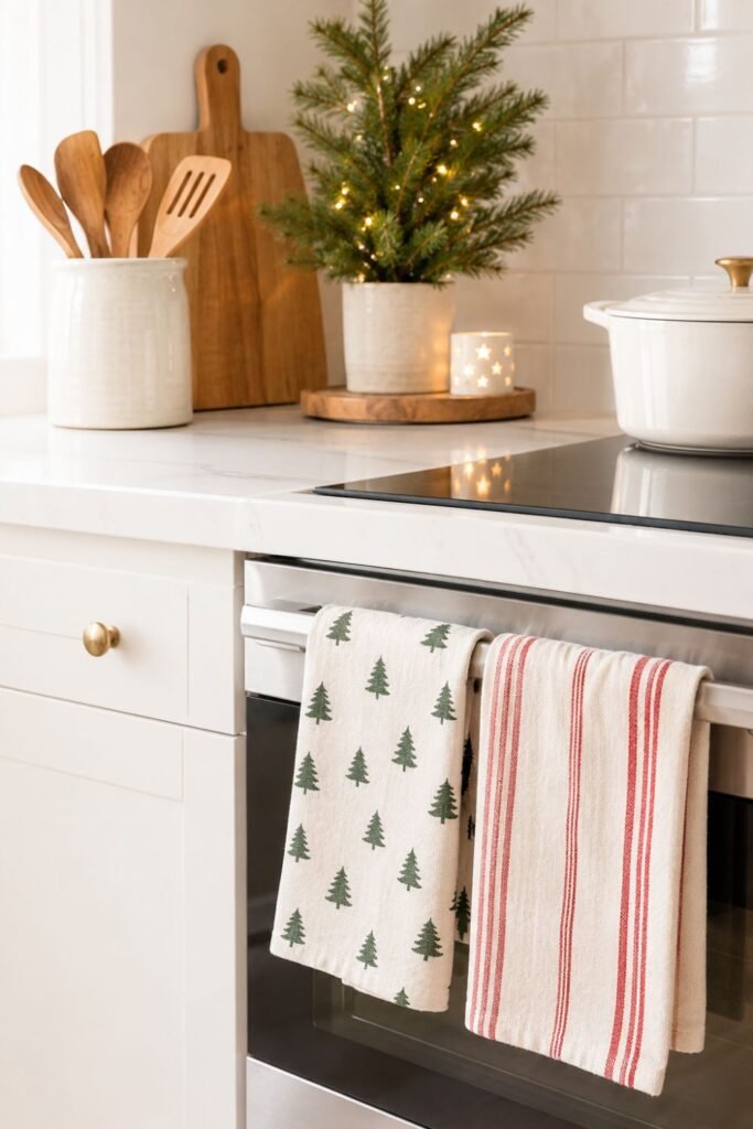 Tabletop Christmas tree decor