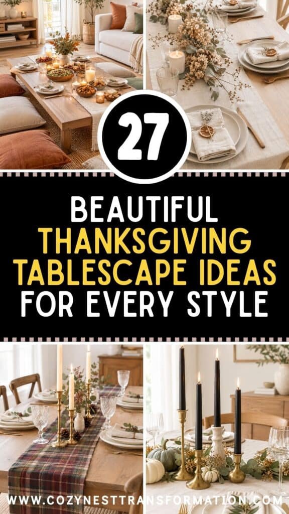 Thanksgiving Tablescape Ideas Thanksgiving Tablescape Ideas