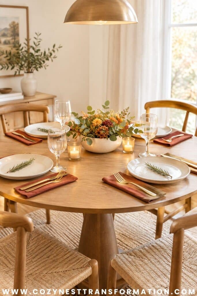 Thanksgiving Tablescape Ideas Thanksgiving place setting ideas