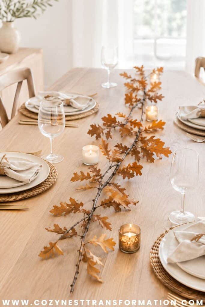Thanksgiving Tablescape Ideas Thanksgiving table setting